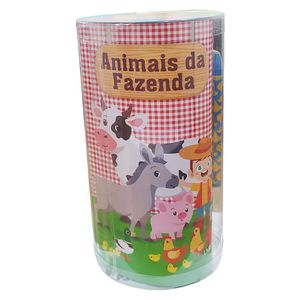 MINI TUBO HISTORIAS PARA COLORIR - ANIMAIS DA FAZENDA