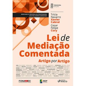 LEI DE MEDIACAO - COMENTADA ARTIGO POR ARTIGO
