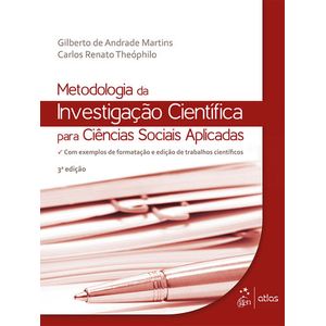 METODOLOGIA DA INVESTIGACAO CIENTIFICA PARA CIENCIAS SOCIAS APLICADAS