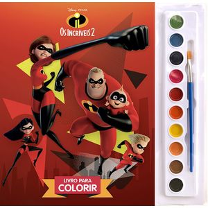 DISNEY AQUARELA - OS INCRIVEIS 2