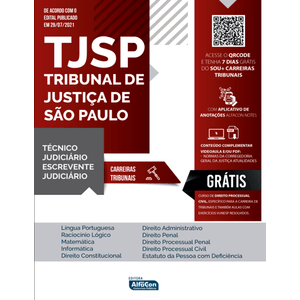 ESCREVENTE TECNICO JUDICIARIO - TJ - SP