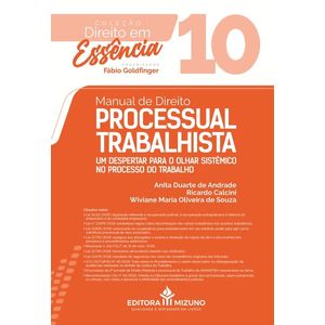 MANUAL DE DIREITO PROCESSUAL TRABALHISTA - VOL. 10