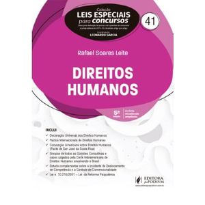 COLECAO LEIS ESPECIAIS PARA CONCURSOS V41 - DIREITOS HUMANOS
