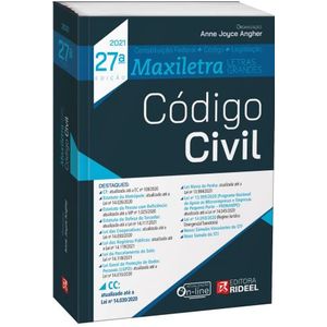 CODIGO CIVIL - MAXILETRA - (CONSTITUICAO FEDERAL + CODIGO + LEGISLACAO)
