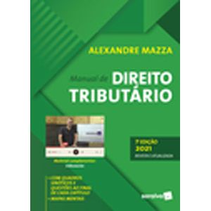 MANUAL DE DIREITO TRIBUTARIO