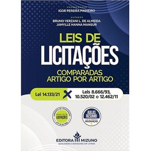 LEIS DE LICITACOES COMPARADAS ARTIGO POR ARTIGO