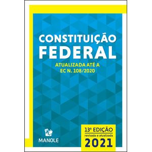 MINI CONSTITUICAO FEDERAL - ATUALIZADA ATE A EC N. 105/2020