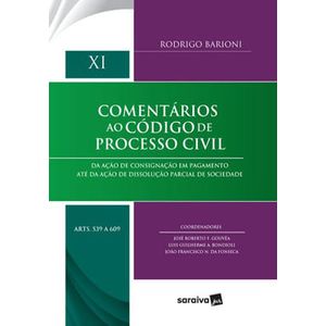COLECAO COMENTARIOS AO CODIGO DE PROCESSO CIVIL VOL XI