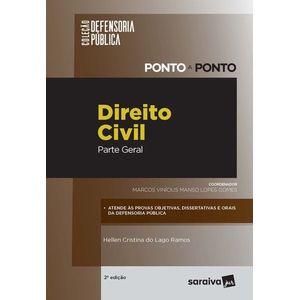 COLECAO DEFENSORIA PUBLICA - PONTO A PONTO - DIREITO CIVIL - PARTE GERAL