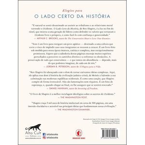 LADO CERTO DA HISTORIA, O - COMO A RAZAO E O PROPOSITO MORAL TORNARAM O OCIDENTE GRANDE