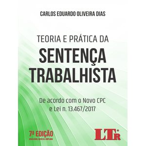 TEORIA E PRATICA DA SENTENCA TRABALHISTA