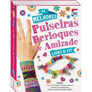 LIVRO E KIT - AS MELHORES PULSEIRAS BERLOQUES DE AMIZADE