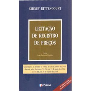 LICITACAO DE REGISTRO DE PRECOS