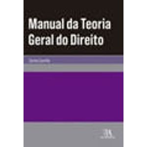 MANUAL DA TEORIA GERAL DO DIREITO