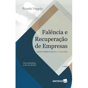 FALENCIA E RECUPERACAO DE EMPRESAS - ASPECTOS OBJETIVOS DA LEI N. 11.101/2005