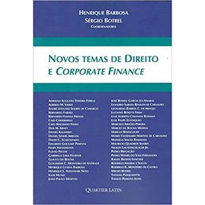 NOVOS TEMAS DE DIREITO E CORPORATE FINANCE