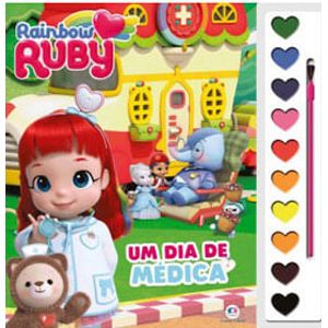 COLECAO AQUARELA RAINBOW RUBY - UM DIA DE MEDICA