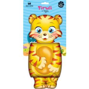 LIVRO DE BANHO - MEU LIVRO MASCOTE TIRULI - O TIGRE