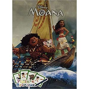 DISNEY - PINTE E BRINQUE - MOANA