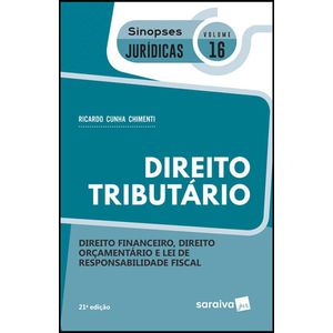 SINOPSES JURIDICAS V16 - DIREITO TRIBUTARIO