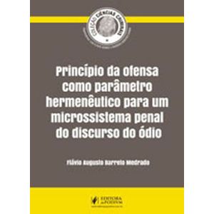 COLECAO CIENCIAS CRIMINAIS - PRINCIPIO DA OFENSA COMO PARAMETRO HERMENEUTICO PARA UM MICROSSISTEMA PENAL DO DISCURSO DO