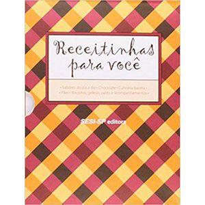 KIT RECEITINHAS PARA VOCE - 5 VOLUMES