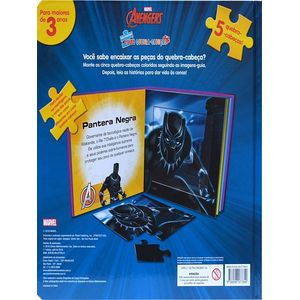 MEU PRIMEIRO LIVRO QUEBRA-CABECAS - AVENGERS