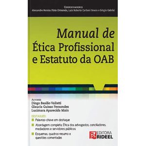 MANUAL DE ETICA PROFISSIONAL E ESTATUTO DA OAB