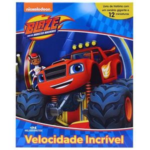 MINIATURAS - BLAZE AND THE MONSTER MACHINES - VELOCIDADE INCRIVEL