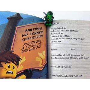 LEGO NINJAGO - MESTRES DO SPINJITZU - LIVRO DOS SEGREDOS