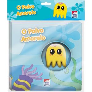 LIVRO DE BANHO MAR ENCANTADO - O POLVO AMARELO