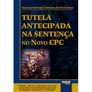 TUTELA ANTECIPADA NA SENTENCA NO NOVO CPC