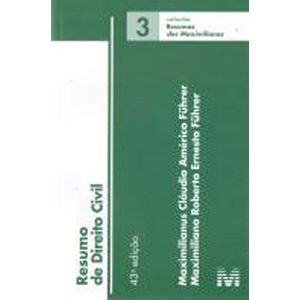 COLECAO RESUMOS DOS MAXIMILIANOS V03 - DIREITO CIVIL