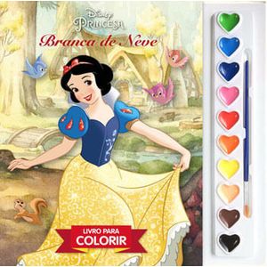 DISNEY AQUARELA - BRANCA DE NEVE (CAPA NOVA)