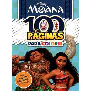 100 PAGINAS COLORIR DISNEY MOANA