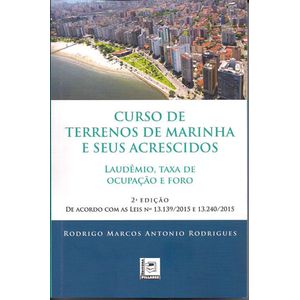 CURSO DE TERRENOS DE MARINHA E SEUS ACRESCIDOS