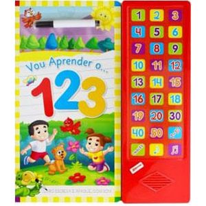 VOU APRENDER O 123 - ESCREVA E APAGUE COM SOM