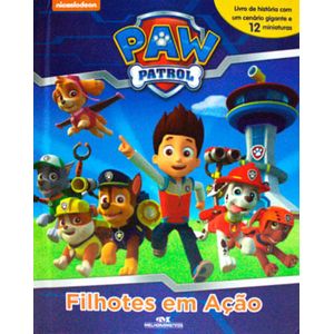 MINIATURAS - PAW PATROL - FILHOTES EM ACAO