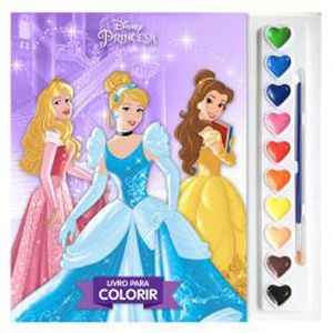 DISNEY AQUARELA - PRINCESAS