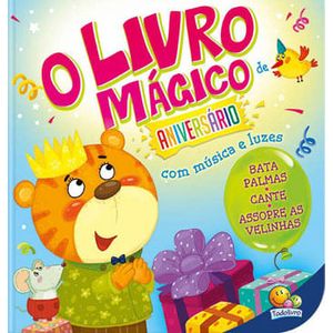 LIVRO MAGICO DE ANIVERSARIO