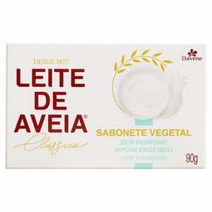 SABONETE DAVENE LEITE DE AVEIA SEM PERFUME 90G