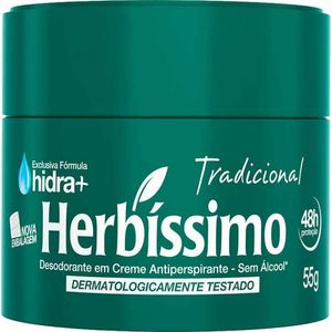DESODORANTE HERBISSIMO CREME TRADICIONAL 55G