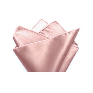 Lenço De Bolso Em Poliéster Rosê
