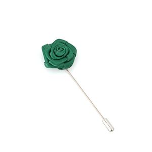 Pino De Lapela Verde Formato De Flor