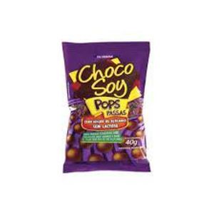 CHOCO SOY POPS UVA PASSAS 40G