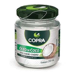 OLEO DE COCO COPRA SEM SABOR 200ML