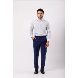 Calça Social Camelo Microfibra Marinho