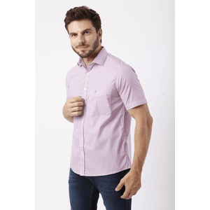 Camisa custom m/c Lilas