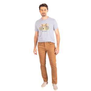 Calça Sarja 5 Bolsos Caramelo
