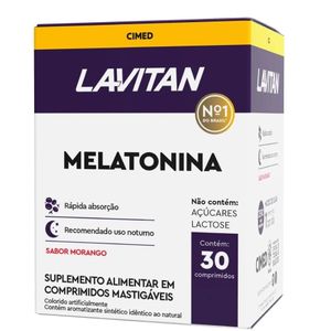 LAVITAN MELATONINA MORANGO 30CPR